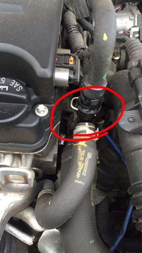 chevy cruze coolant reservoir leak|1.4